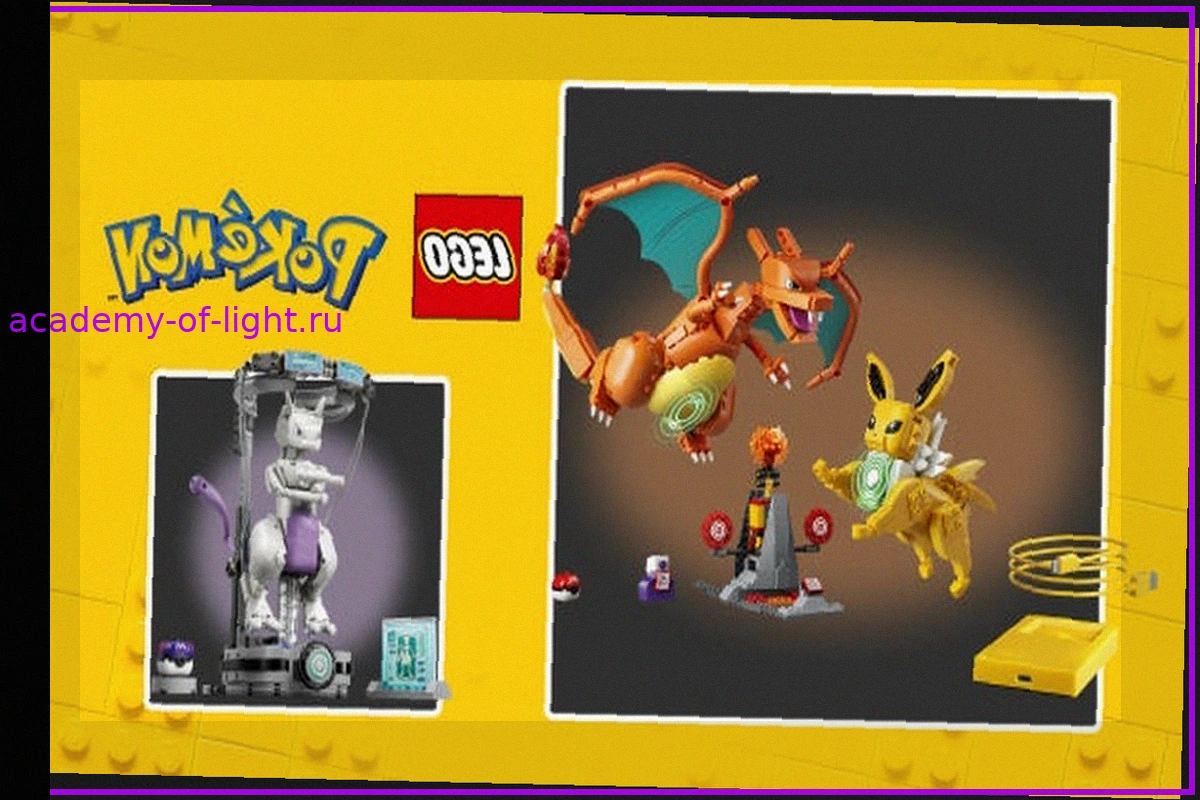 Анонсированы наборы LEGO Pokémon SMART Play