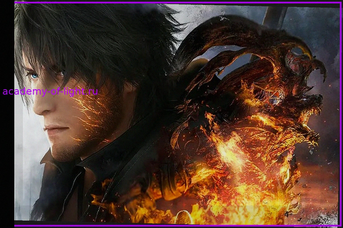 Final Fantasy 16 в стиле SNES
