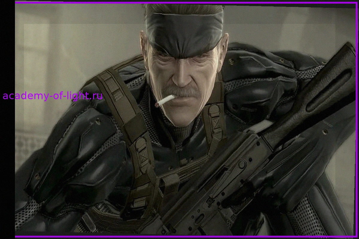 Представлен ремастер Metal Gear Solid 4